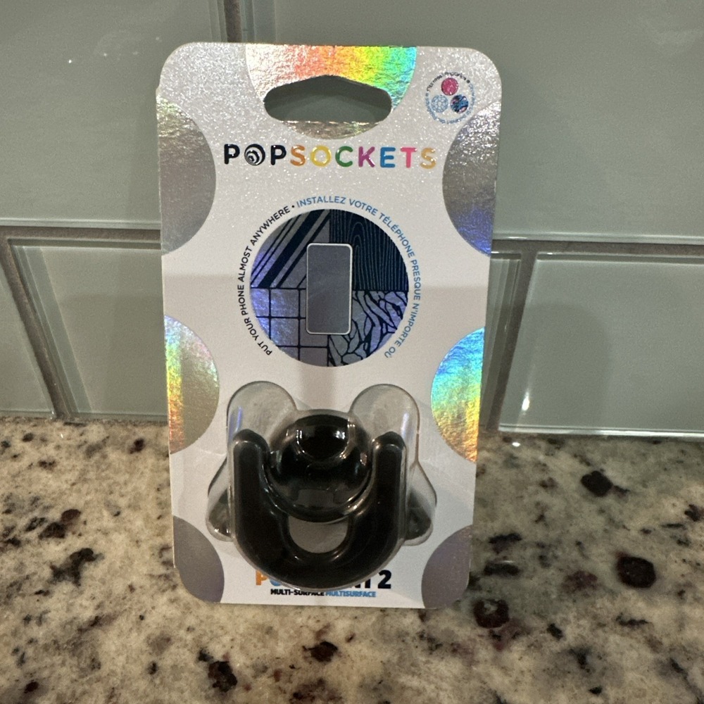 New PopSockets Popmount 2 Multi Surface Phone Mount Clip Holder PopSockets